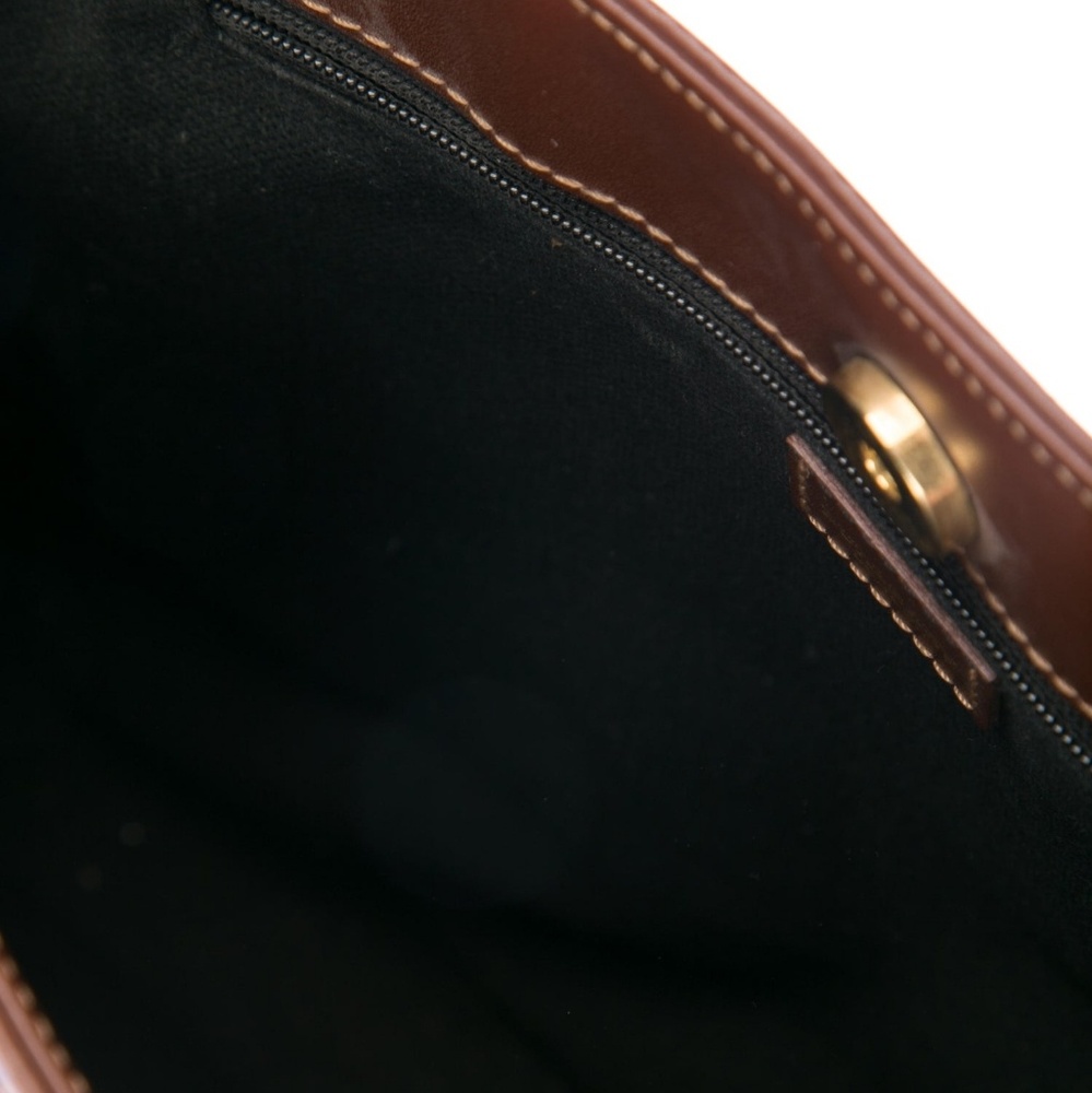 Burberry London leather trimmed Haymarket hobo - Picture 2 of 8
